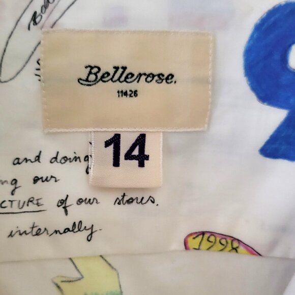 Bellerose Belgium Boys Print Shirt / 10~14 years - Picture 3 of 6